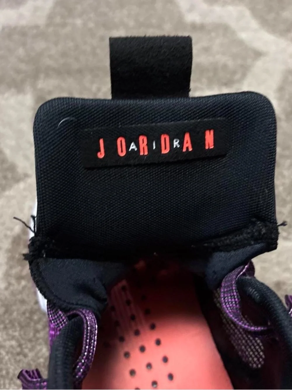 Jordan breathable purple